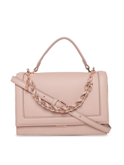 

ALDO Pink PU Structured Satchel