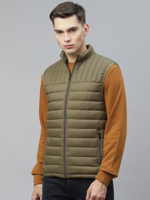 

Marks & Spencer Men Olive Green Lightweight Padded Jacket