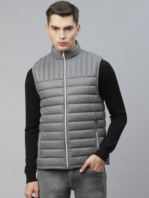 

Marks & Spencer Men Grey Lightweight Puffer Jacket