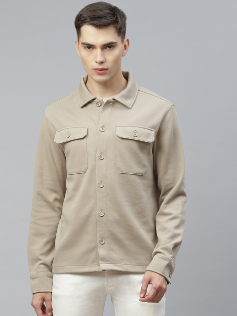 

Marks & Spencer Men Beige Tailored Jacket