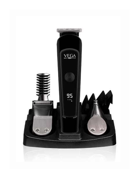 

VEGA Men 11-in-1 Ultra Multi-Grooming Beard/Hair Trimmer VHTH-20, Black