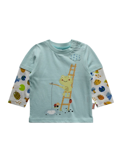 

milou Boys Blue Printed T-shirt
