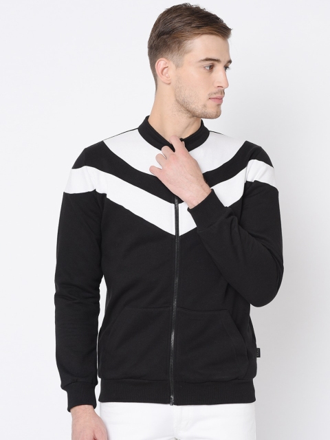 

Rigo Men Black & White Sweatshirt