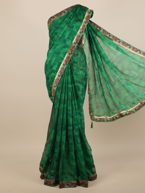 

Pothys Green & Blue Saree