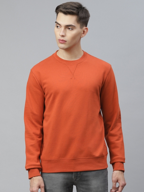 

Marks & Spencer Men Orange Sweatshirt