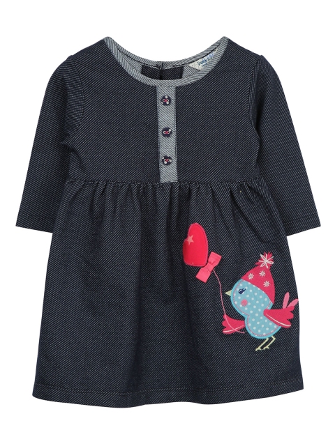 

Beebay Girls Navy A-Line Dress, Navy blue