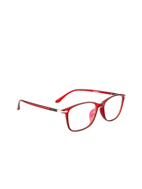 

Gold Berg Unisex Maroon Solid Wayfarer Frames