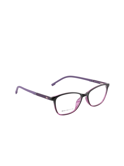 

Gold Berg Women Purple & Black Full Rim Cateye Frames