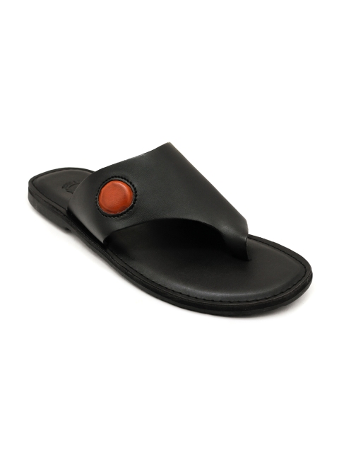 

TRENDS & TRADES Men Black & Brown Comfort Sandals