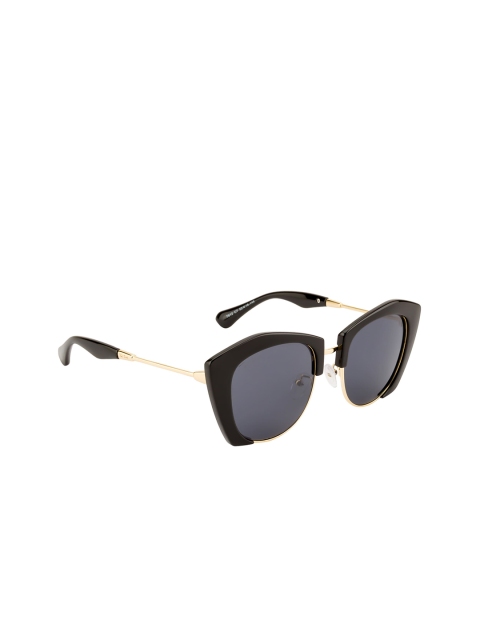 

Ted Smith Women Grey Lens & Gold-Toned Cateye Sunglasses UV Protected Lens-TSL-7912/S_C7