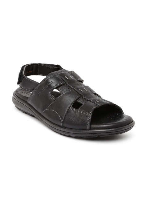 

Hush Puppies Men Black Charles Sandals