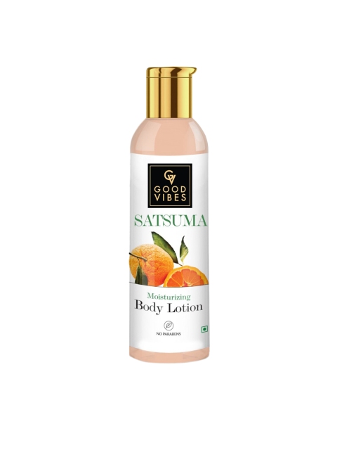 

Good Vibes Unisex Satsuma Moisturising Body Lotion 200 ml, Transparent