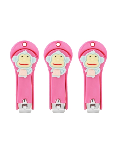 

POKORY Kids Pack of 3 Pink Monkey Nail Cutter