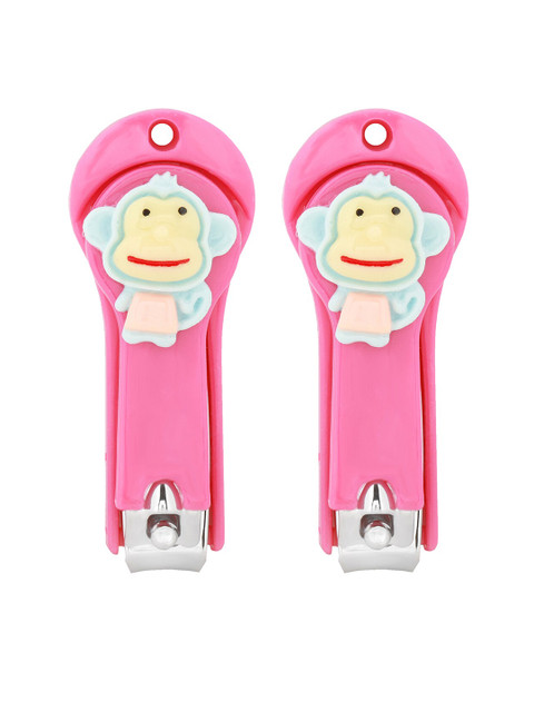 

POKORY Kids Pink Monkey Nail Cutter Pack of 2