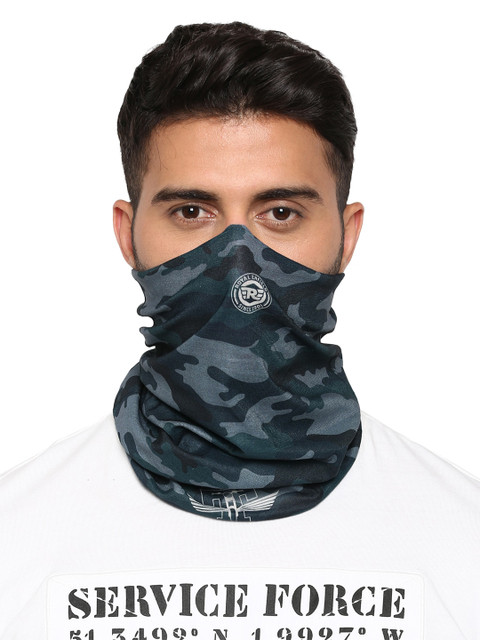

Royal Enfield Unisex Navy Blue Camo Printed Headband