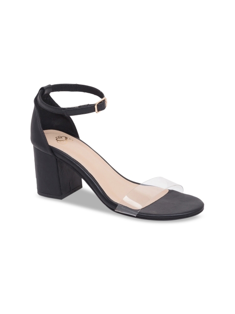 

Sole To Soul Women Black Block Pumps