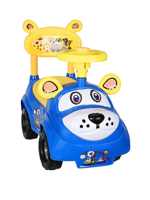 

Creature Kids Blue & Yellow Ride On Car