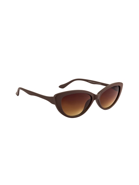 

Farenheit Women Cat Eye Sunglasses SOC-FA-1333-C2, Brown