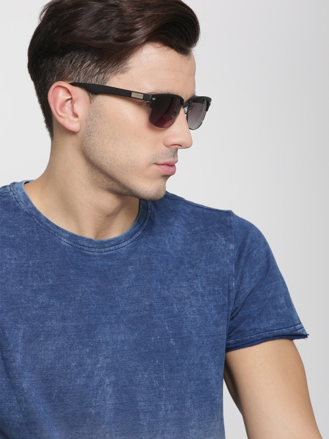 

Farenheit Unisex Rectangle Sunglasses SOC-FA-1445-C1, Purple