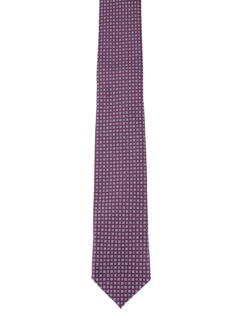 

Alvaro Castagnino Men Purple & Grey Printed Skinny Tie