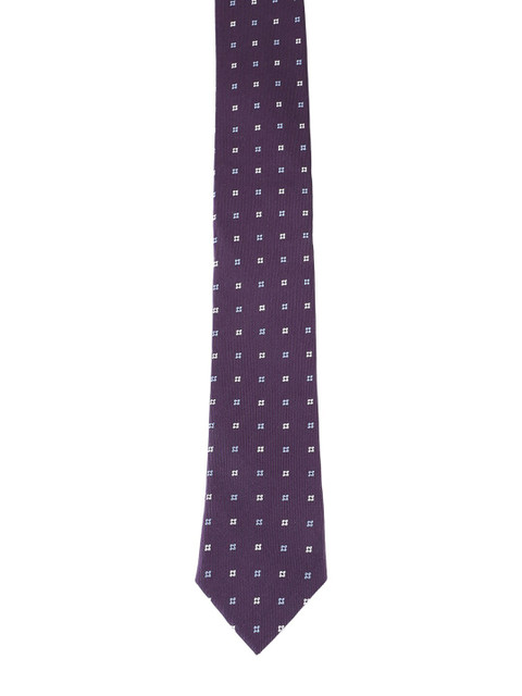 

Alvaro Castagnino Men Purple & Multicoloured Printed Skinny Tie