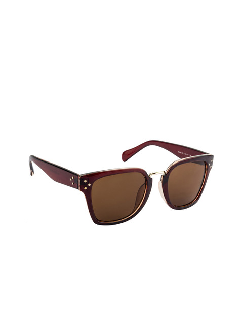 

Farenheit Women Square Sunglasses, Brown
