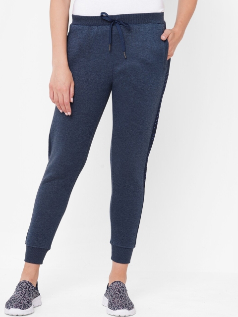 

Sweet Dreams Women Blue Solid Straight-Fit Joggers