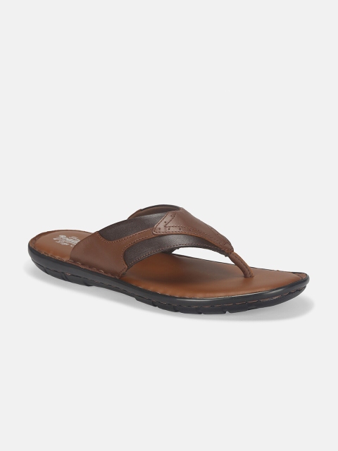 

Roadster Men Tan Leather Comfort Sandals