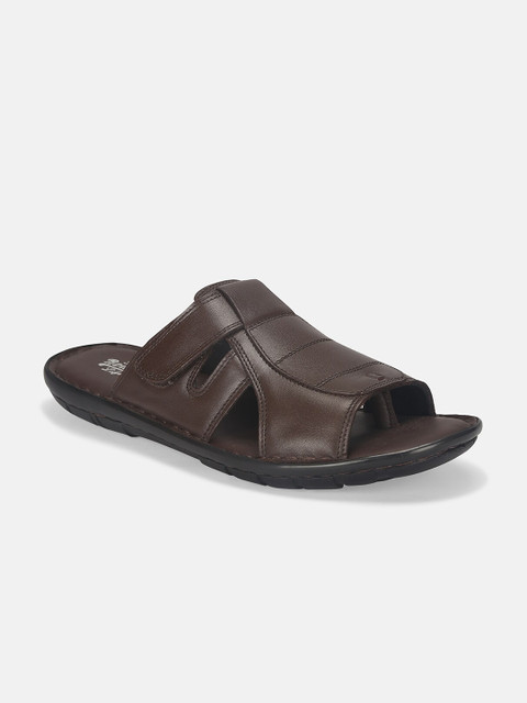 

Roadster Men Brown Leather Fisherman Sandals
