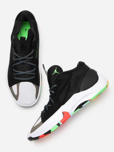 

Nike Men Black JORDAN Zoom Separate PF Basketball Shoes