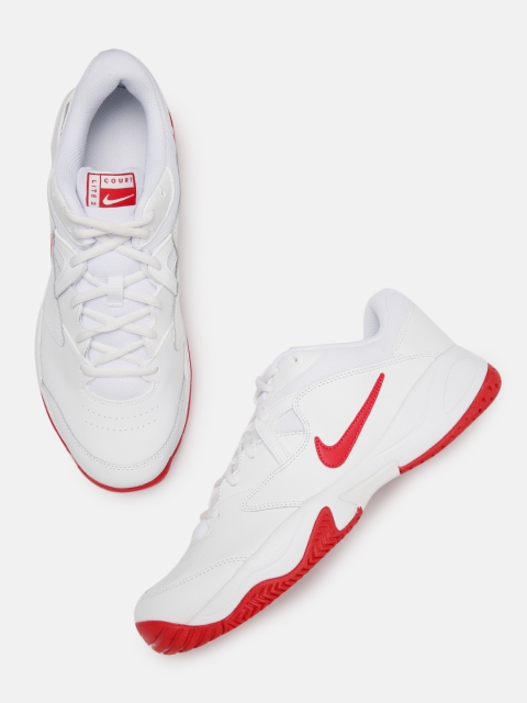 

Nike Men White COURT LITE 2 Leather Tennis Shoes
