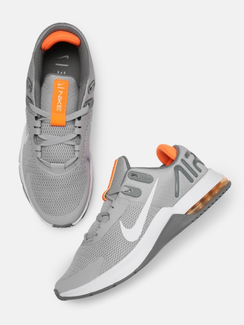 

Nike Men Grey Mesh AIR MAX ALPHA TRAINER 4 Training Shoes