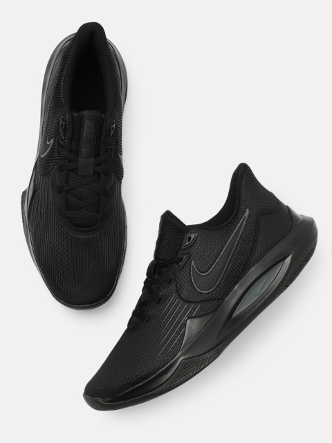 

Nike Unisex Black Precision V Basketball Shoes