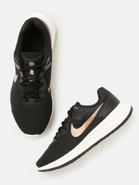 

Nike Women Black REVOLUTION 6 NN Road Running Shoes