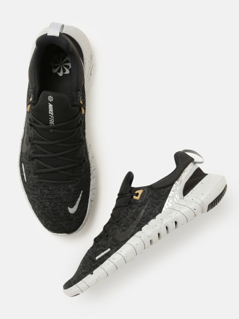 

Nike Men Black Free RN 5.0 Next Nature Running Shoes