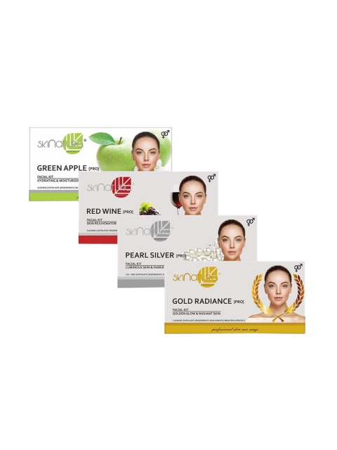 

Skinatura Facial Kit 4 Valuable Packs, White