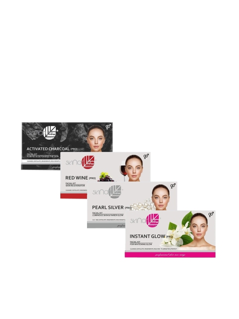 

Skinatura Unisex Set of 4 Facial Kit, White