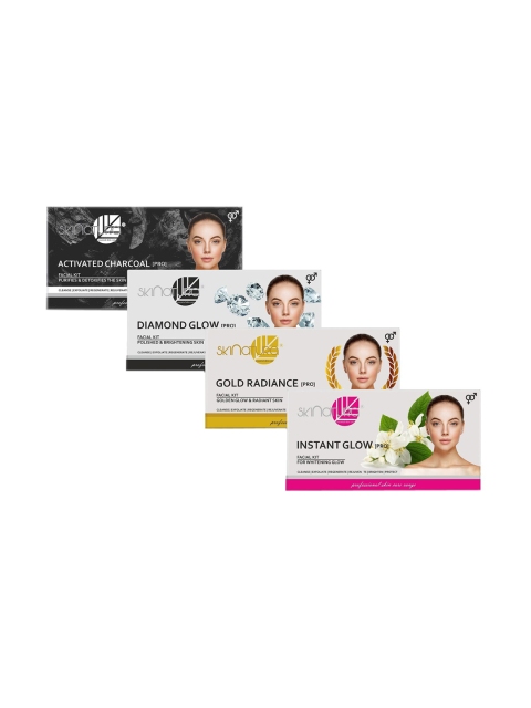 

Skinatura Facial Kit 4 Valuable Packs, White