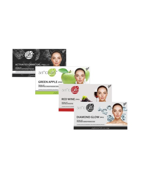 

Skinatura Facial Kit 4 Valuable Packs, White