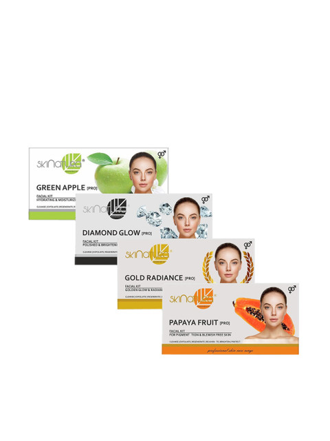 

Skinatura Pack of 4 Facial Kits, White