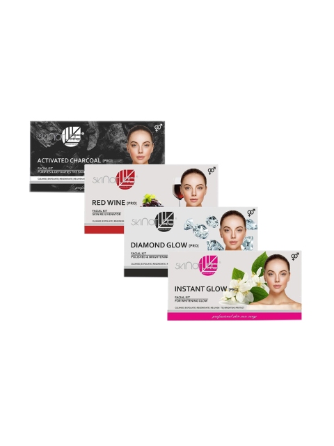 

Skinatura Unisex Set of 4 Facial Kit, White