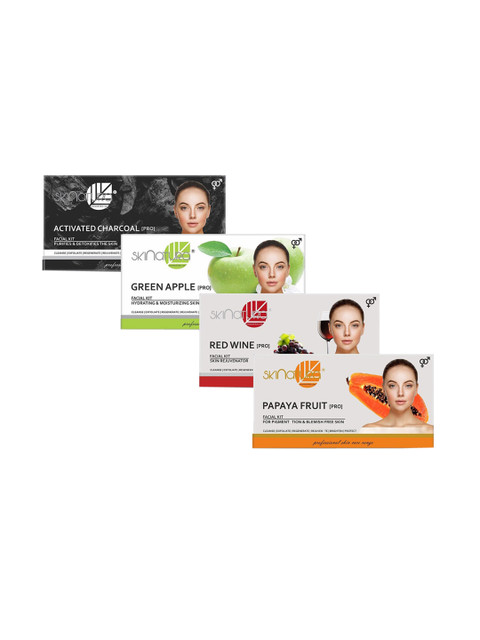 

Skinatura Facial Kit 4 Valuable Packs, White
