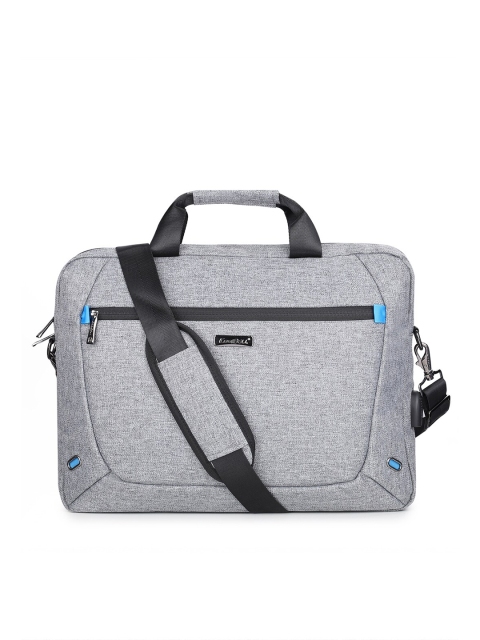 

CoolBELL Unisex Grey & Black Laptop Bag