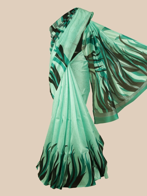 

Pothys Green Printed Saree