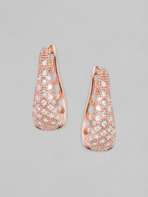 

TOKYO TALKIES X rubans FASHION ACCESSORIES Rose Gold Classic Drop Earrings