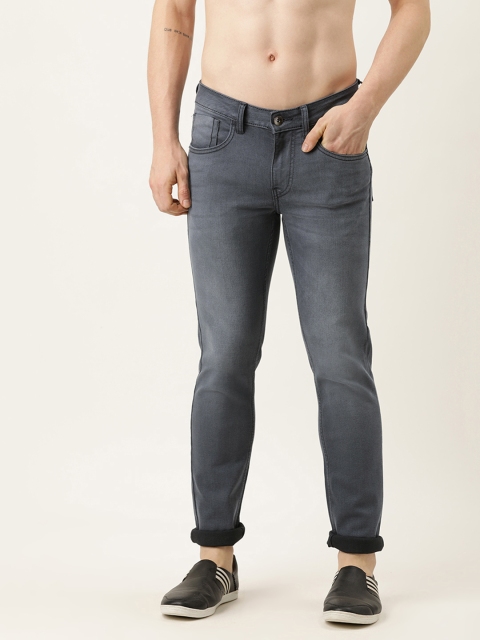 

Flying Machine Men Grey Jackson Skinny Fit Low-Rise Light Fade Stretchable Jeans