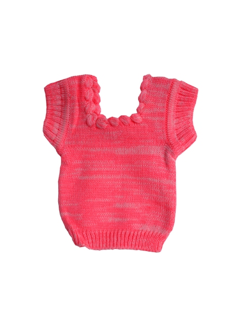 

Little Angels Girls Pink Sweater Vest