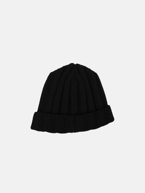 

Bruun & Stengade Men Black Beanie