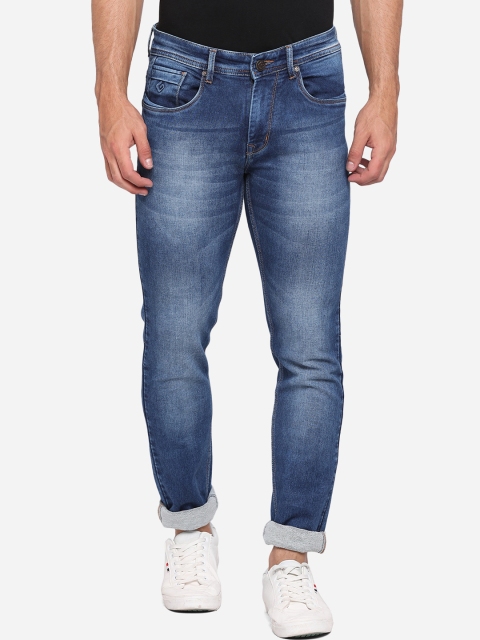 

Greenfibre Men Blue Slim Fit Heavy Fade Jeans