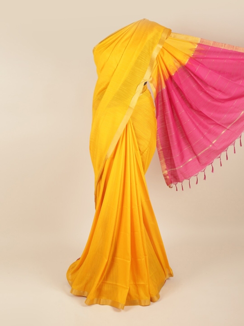 

Pothys Women Yellow